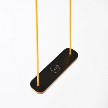 SWING RECTANGLE BLACK/YELLOW  -   Nuki